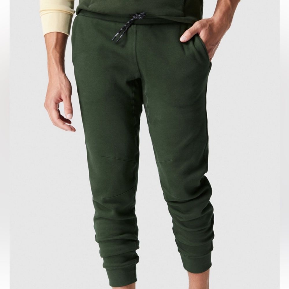 Fabletics The Postgame Jogger Olive Green Small Regular NWT and in packaging